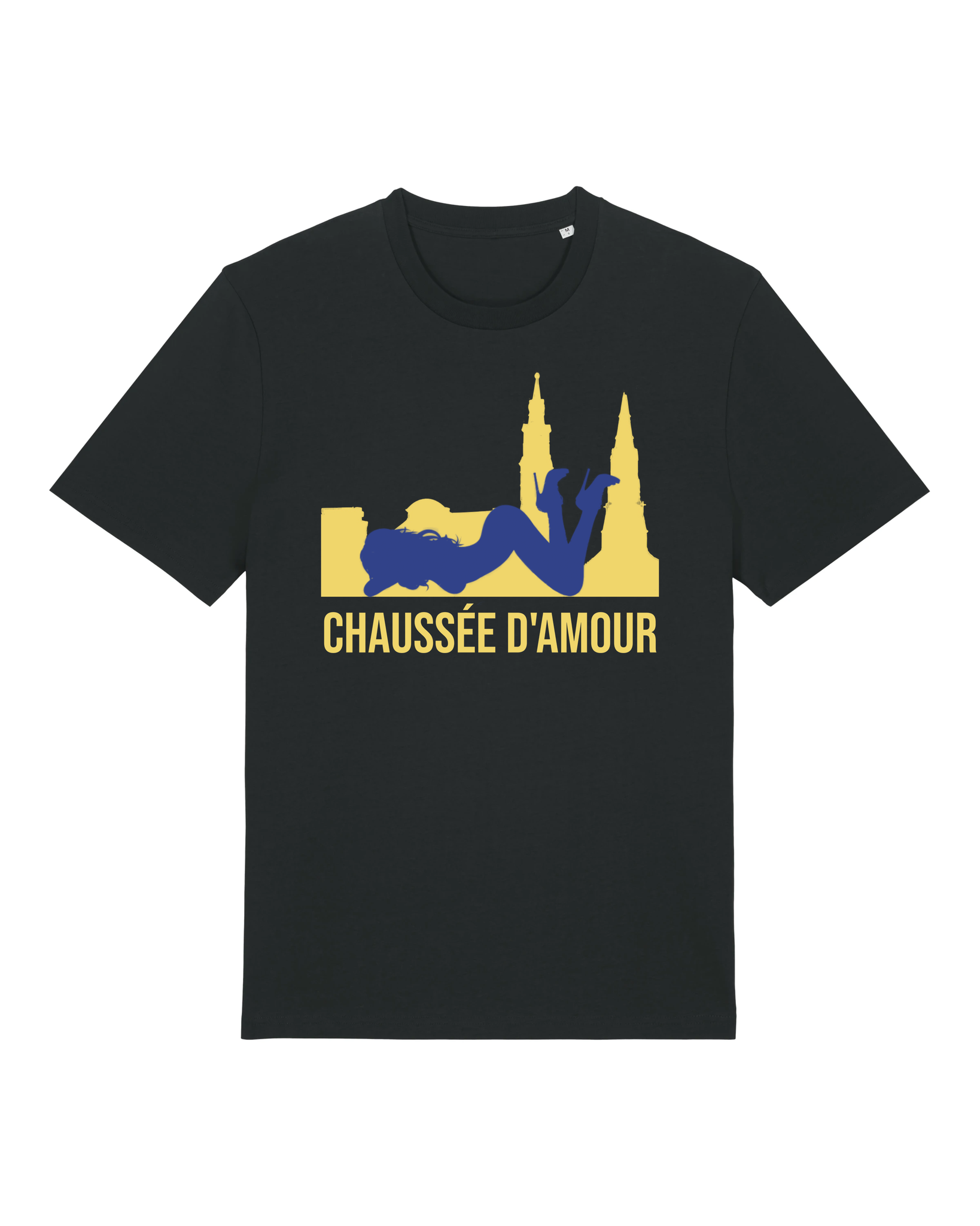 Topfanz T-shirt Chaussée D'Amour - Noir